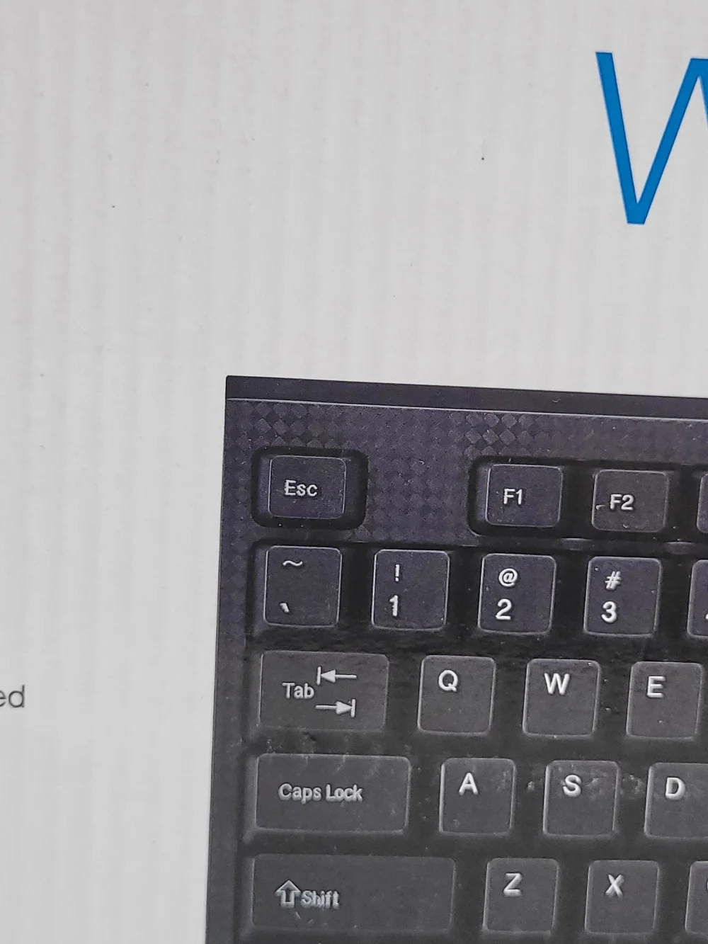 Memorex Wireless Full-Size Black Keyboard - 104-Key Layout